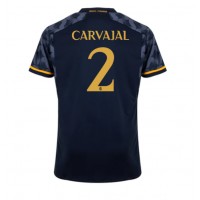 Camiseta Real Madrid Daniel Carvajal #2 Visitante Equipación 2023-24 manga corta